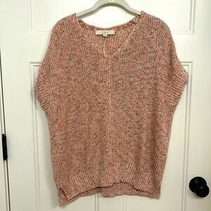 LOFT XS sweater vest - drop shoulder/poncho fit